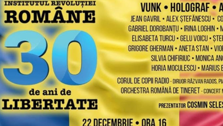 Concert aniversar Revoluția din 1989